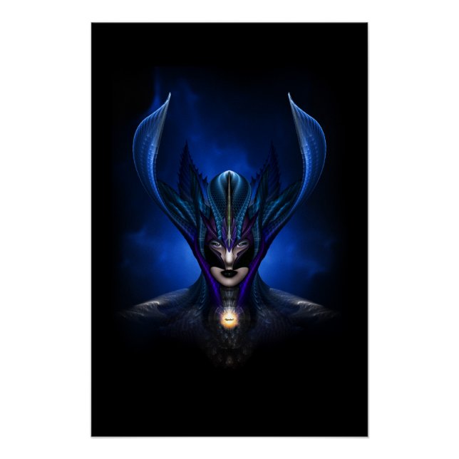 Póster Taidushan Sai Shadow Blue RB BLK Poster Perfeito (Frente)