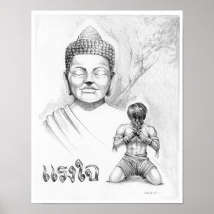 Póster Tailandês de Muay