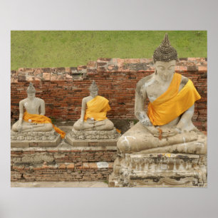 Poster Tailândia, Ayutthaya. Estatuto dos Provedores