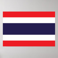 Tailândia - Bandeira Tailandesa