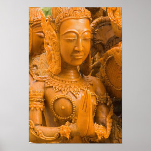 Póster Tailândia, Ubon Ratchathani, Festival de Velas,