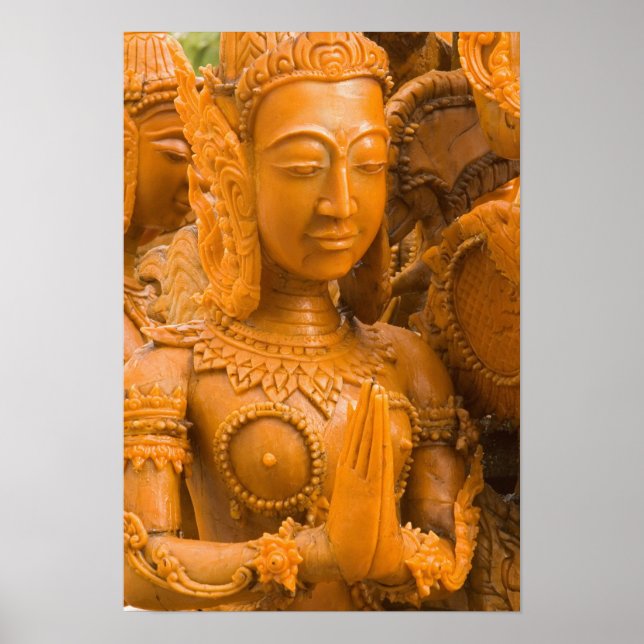 Póster Tailândia, Ubon Ratchathani, Festival de Velas, (Frente)