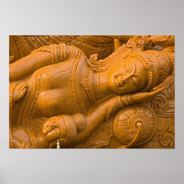 Poster Tailândia, Ubon Ratchathani, Festival de Velas, 3 (Frente)