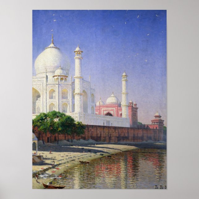 Poster Taj Mahal (Frente)