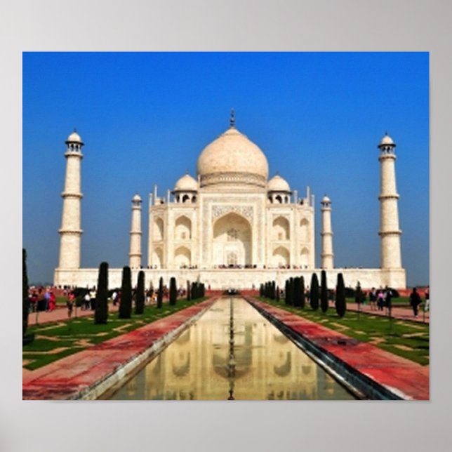 Póster Taj Mahal (Frente)