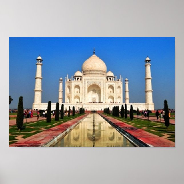 Póster Taj Mahal (Frente)