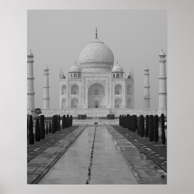 Póster Taj Mahal, Agra, Uttar Pradesh, Índia 5 (Frente)