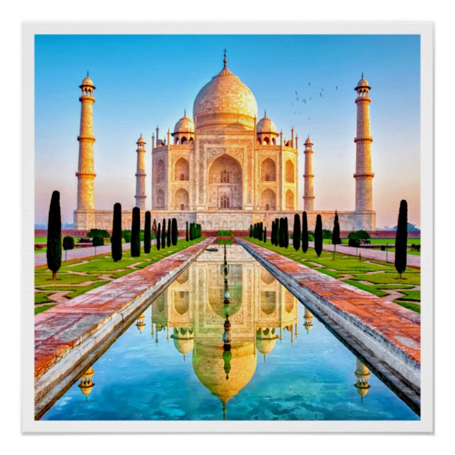 Póster TAJ MAHAL alta definição (Frente)
