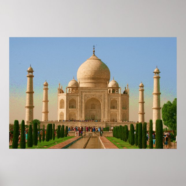 Poster taj mahal bright (Frente)