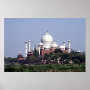 Poster taj mahal distante