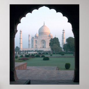Poster Taj Mahal na aurora