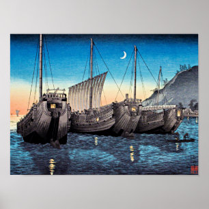 Poster Takahashi - Lixo na Baía de Inatori, Izu