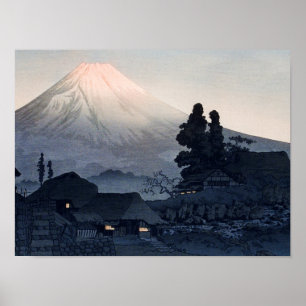 Poster Takahashi - Monte Fuji de Mizukubo