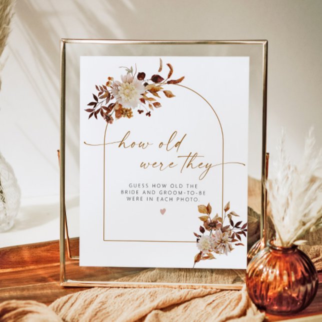 Poster TALIA Boho Quantos Anos Tinham Chá de panela (Criador carregado)