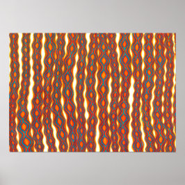 Poster Talismânico Protetor de Sonhos de Metal Pesado