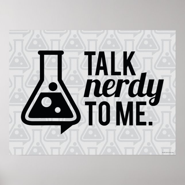 Póster Talk Nerdy (Frente)