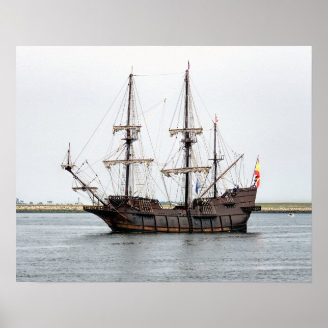 Poster Tall Ship El Galeon (Frente)