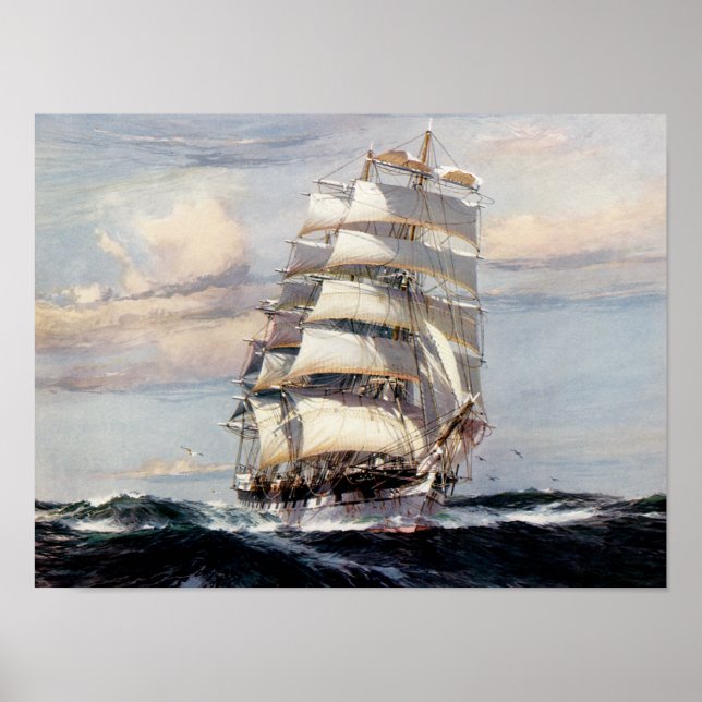 Póster Tall Ship Tessus (Frente)