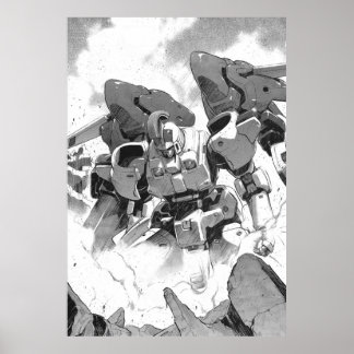 Poster Tallgeese Gundam Wing