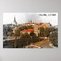 Tallinn Estônia City Panorama View