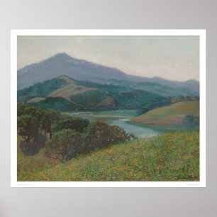 Póster Tamalpais da Corte Madera Creek (1153)