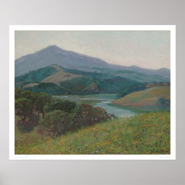 Póster Tamalpais da Corte Madera Creek (1153) (Frente)