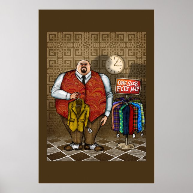 Poster Tamanho Único (Frente)