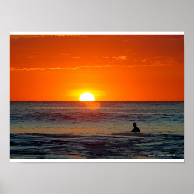 Póster Tamarindo, Costa Rica (Frente)