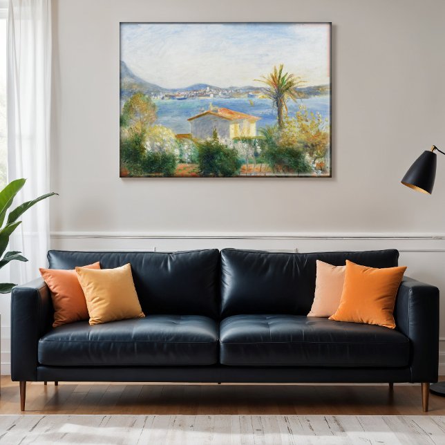 Poster Tamaris, França por Auguste Renoir (Criador carregado)