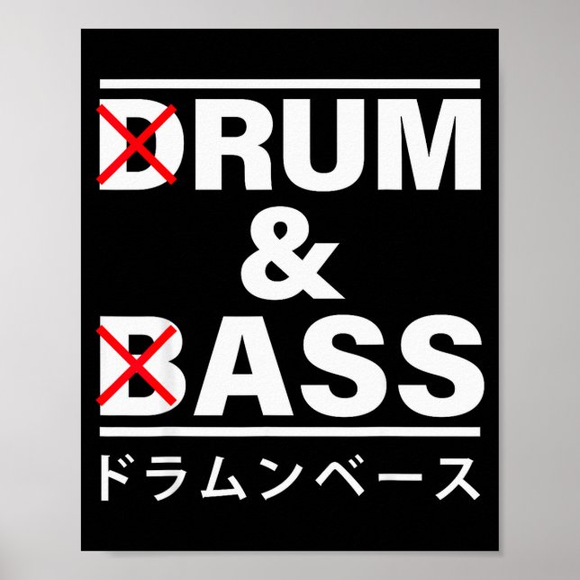 Poster Tambor E B Japonês Engraçado  (Frente)