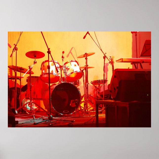 Póster tambores (Frente)