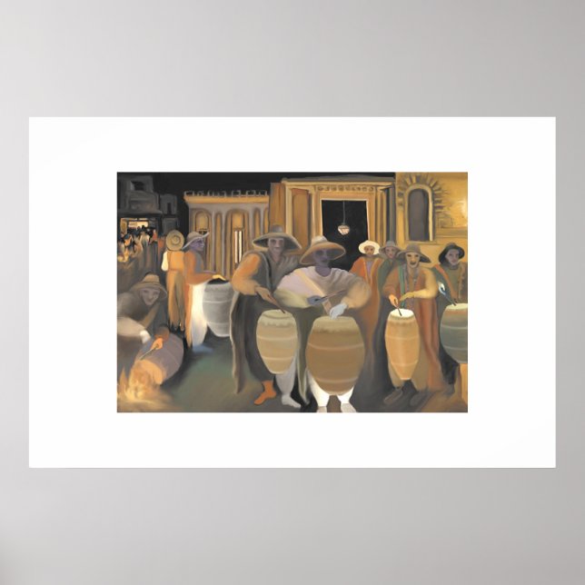 Poster Tambores (Frente)