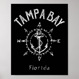 Poster Tampa Bay Florida Sailing
