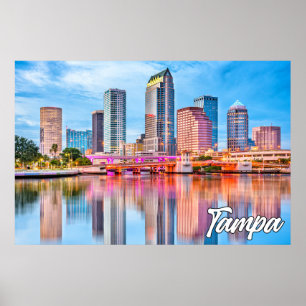Poster Tampa, Flórida, Estados Unidos