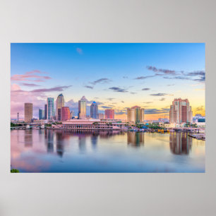 Poster Tampa, Flórida, Estados Unidos