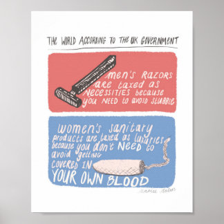 Poster Tampon Tax
