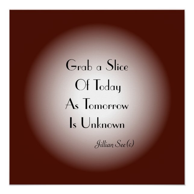 Póster Tan Cream com efeito de lua> Poster de aspas (Frente)