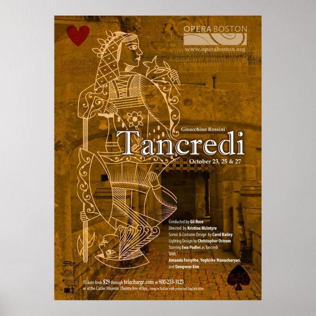 Póster Tancredi (Frente)