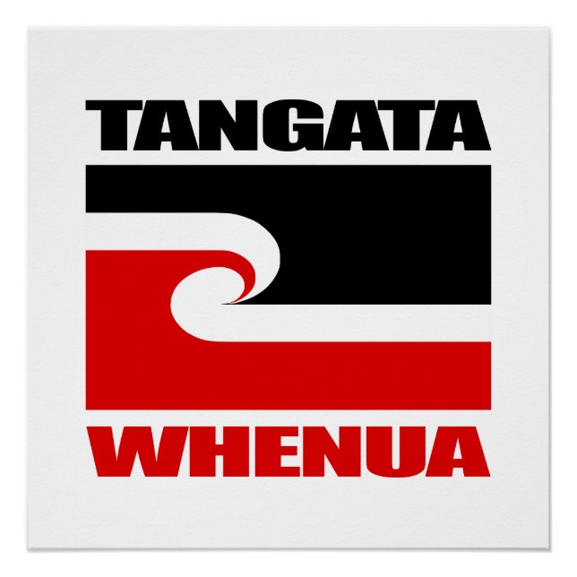 Póster Tangata Whenua (Frente)