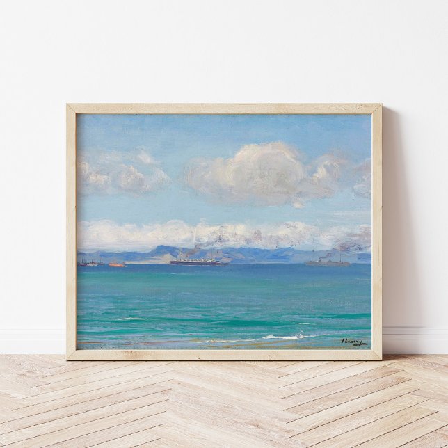 Poster Tangier Bay | Sir John Lavery (Criador carregado)