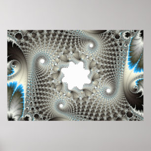 Poster Tangled acima no azul