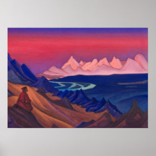 Poster Tanglha, Canção de Shambhala por Nicholas Roerich
