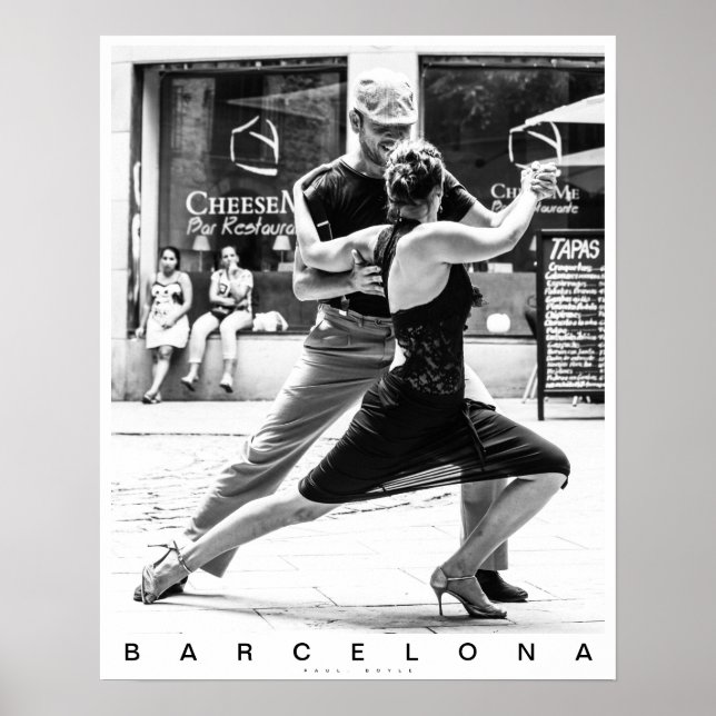 Poster Tango Barcelona (Frente)