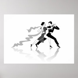 Póster Tango Dancers