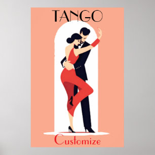 Poster Tango Dancers Thunder_Cove
