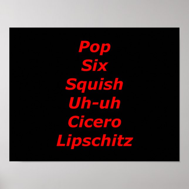 Poster Tango do bloco celular (Frente)