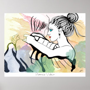 Póster Tango junto
