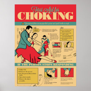 Poster Tango Themed Choking Victim