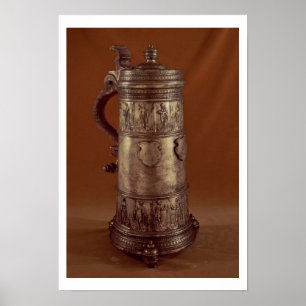 Poster Tankard de Guilda, lagosta de Silvered, 1564