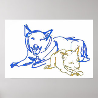 Póster Tanner e Skyler